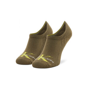 Calvin Klein pánské zelené ponožky - ONESIZE (OLI)
